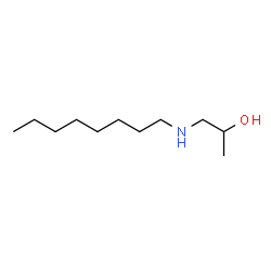 ChemSpider 2D Image | 1-(Octylamino)-2-propanol | C11H25NO