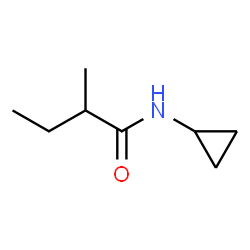 ChemSpider 2D Image | N-Cyclopropyl-2-methylbutanamide | C8H15NO