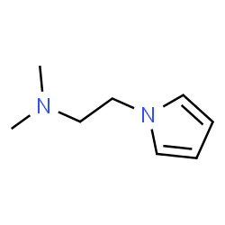 ChemSpider 2D Image | N,N-Dimethyl-2-(1H-pyrrol-1-yl)ethanamine | C8H14N2