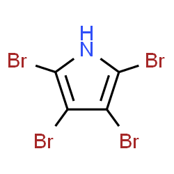 ChemSpider 2D Image | tetrabromopyrrole | C4HBr4N