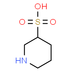 ChemSpider 2D Image | 3-Piperidinesulfonic acid | C5H11NO3S
