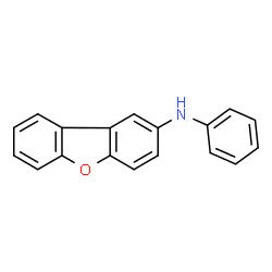 ChemSpider 2D Image | N-Phenyldibenzo[b,d]furan-2-amine | C18H13NO