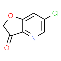 ChemSpider 2D Image | 6-Chlorofuro[3,2-b]pyridin-3(2H)-one | C7H4ClNO2