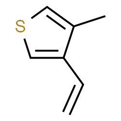 ChemSpider 2D Image | 3-Methyl-4-vinylthiophene | C7H8S
