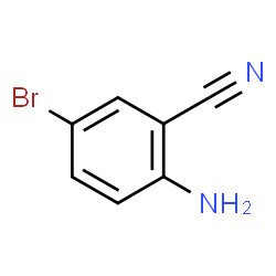 ChemSpider 2D Image | 2-Amino-5-bromobenzonitrile | C7H5BrN2
