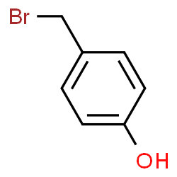 ChemSpider 2D Image | 4-(Bromomethyl)phenol | C7H7BrO