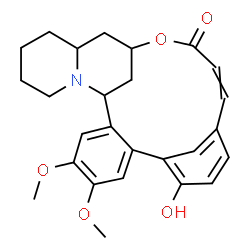 ChemSpider 2D Image | 2'-Hydroxy-4'',5''-dimethoxylythran-12-one | C26H29NO5