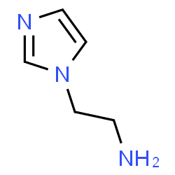 ChemSpider 2D Image | 2-(1H-Imidazol-1-yl)ethanamine | C5H9N3