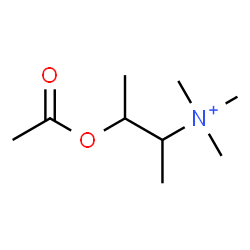 ChemSpider 2D Image | 3-Acetoxy-N,N,N-trimethyl-2-butanaminium | C9H20NO2