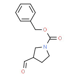 ChemSpider 2D Image | 1-N-Cbz-3-Formyl-pyrrolidine | C13H15NO3