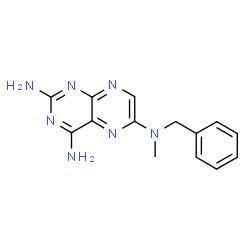ChemSpider 2D Image | N~6~-Benzyl-N~6~-methyl-2,4,6-pteridinetriamine | C14H15N7