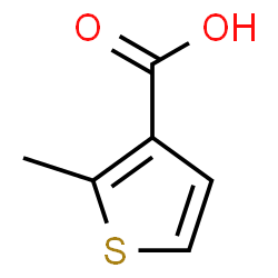 ChemSpider 2D Image | 2-Methyl-3-thiophenecarboxylic acid | C6H6O2S