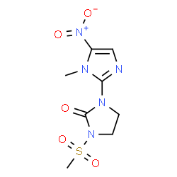 ChemSpider 2D Image | satranidazole | C8H11N5O5S