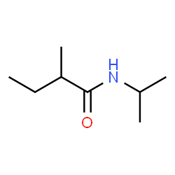 ChemSpider 2D Image | N-Isopropyl-2-methylbutanamide | C8H17NO