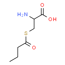 ChemSpider 2D Image | S-Butyrylcysteine | C7H13NO3S