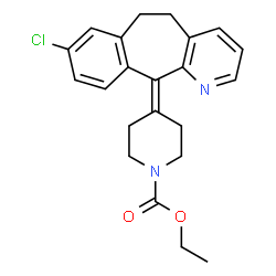 ChemSpider 2D Image | Loratadine | C22H23ClN2O2