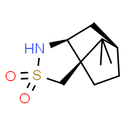 ChemSpider 2D Image | (1R,5S,7S)-10,10-Dimethyl-3-thia-4-azatricyclo[5.2.1.0~1,5~]decan-3,3-dioxid | C10H17NO2S