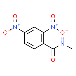 ChemSpider 2D Image | N-Methyl-2,4-dinitrobenzamide | C8H7N3O5