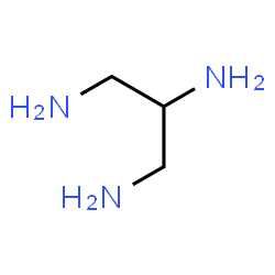 ChemSpider 2D Image | 1,2,3-Propanetriamine | C3H11N3