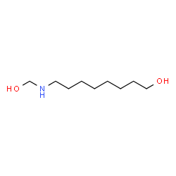 ChemSpider 2D Image | 8-[(Hydroxymethyl)amino]-1-octanol | C9H21NO2