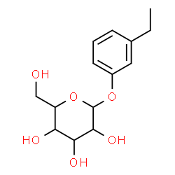 ChemSpider 2D Image | 3-Ethylphenyl hexopyranoside | C14H20O6