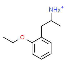 ChemSpider 2D Image | 1-(2-Ethoxyphenyl)-2-propanaminium | C11H18NO