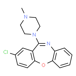 ChemSpider 2D Image | Loxapine | C18H18ClN3O