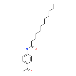 ChemSpider 2D Image | N-(4-Acetylphenyl)dodecanamide | C20H31NO2