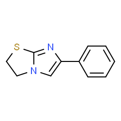 ChemSpider 2D Image | 6-PHENYL-2,3-DIHYDROIMIDAZO(2,1-B)THIAZOLE | C11H10N2S