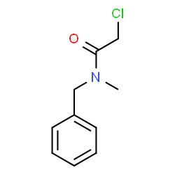 ChemSpider 2D Image | N-Benzyl-2-chloro-N-methylacetamide | C10H12ClNO