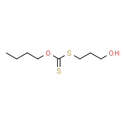 ChemSpider 2D Image | O-Butyl S-(3-hydroxypropyl) carbonodithioate | C8H16O2S2