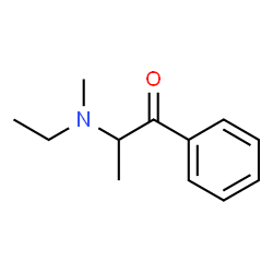 ChemSpider 2D Image | N-ETHYL-N-METHYLCATHINONE | C12H17NO