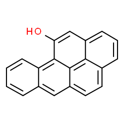 ChemSpider 2D Image | 11-Hydroxybenzo[a]pyrene | C20H12O