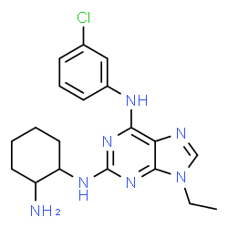 ChemSpider 2D Image | CGP-74514 | C19H24ClN7