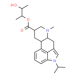 ChemSpider 2D Image | 3-Hydroxy-2-butanyl 1-isopropyl-6-methylergoline-8-carboxylate | C23H32N2O3