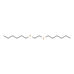 ChemSpider 2D Image | 1-{[2-(Hexylsulfanyl)ethyl]sulfanyl}hexane | C14H30S2