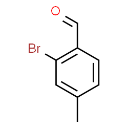 ChemSpider 2D Image | 2-Bromo-p-tolualdehyde | C8H7BrO