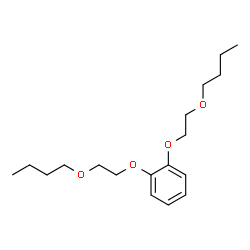 ChemSpider 2D Image | 1,2-Bis(2-butoxyethoxy)benzene | C18H30O4