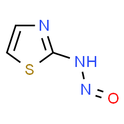 ChemSpider 2D Image | N-Nitroso-1,3-thiazol-2-amine | C3H3N3OS