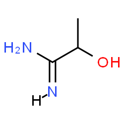 ChemSpider 2D Image | 2-hydroxypropanimidamide | C3H8N2O