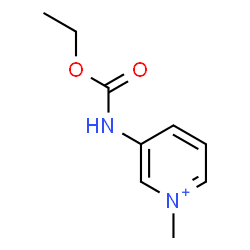 ChemSpider 2D Image | 3-[(Ethoxycarbonyl)amino]-1-methylpyridinium | C9H13N2O2