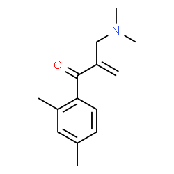 ChemSpider 2D Image | 2-((Dimethylamino)methyl)-1-(2,4-dimethylphenyl)-2-propen-1-one | C14H19NO