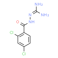 ChemSpider 2D Image | N''-(2,4-Dichlorobenzoyl)carbonohydrazonic diamide | C8H8Cl2N4O