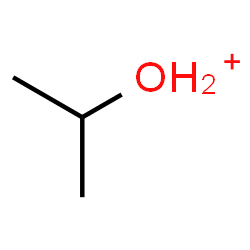 ChemSpider 2D Image | Isopropyloxonium | C3H9O