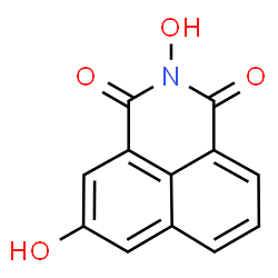 ChemSpider 2D Image | 2,5-Dihydroxy-1H-benzo[de]isoquinoline-1,3(2H)-dione | C12H7NO4