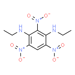 ChemSpider 2D Image | N,N'-Diethyl-2,4,6-trinitro-1,3-benzenediamine | C10H13N5O6