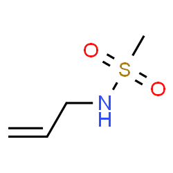 ChemSpider 2D Image | N-Allylmethanesulfonamide | C4H9NO2S