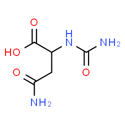 ChemSpider 2D Image | N~2~-Carbamoylasparagine | C5H9N3O4