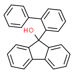 ChemSpider 2D Image | 9-(2-Biphenylyl)-9H-fluoren-9-ol | C25H18O