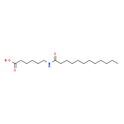 ChemSpider 2D Image | 6-(Dodecanoylamino)hexanoic acid | C18H35NO3